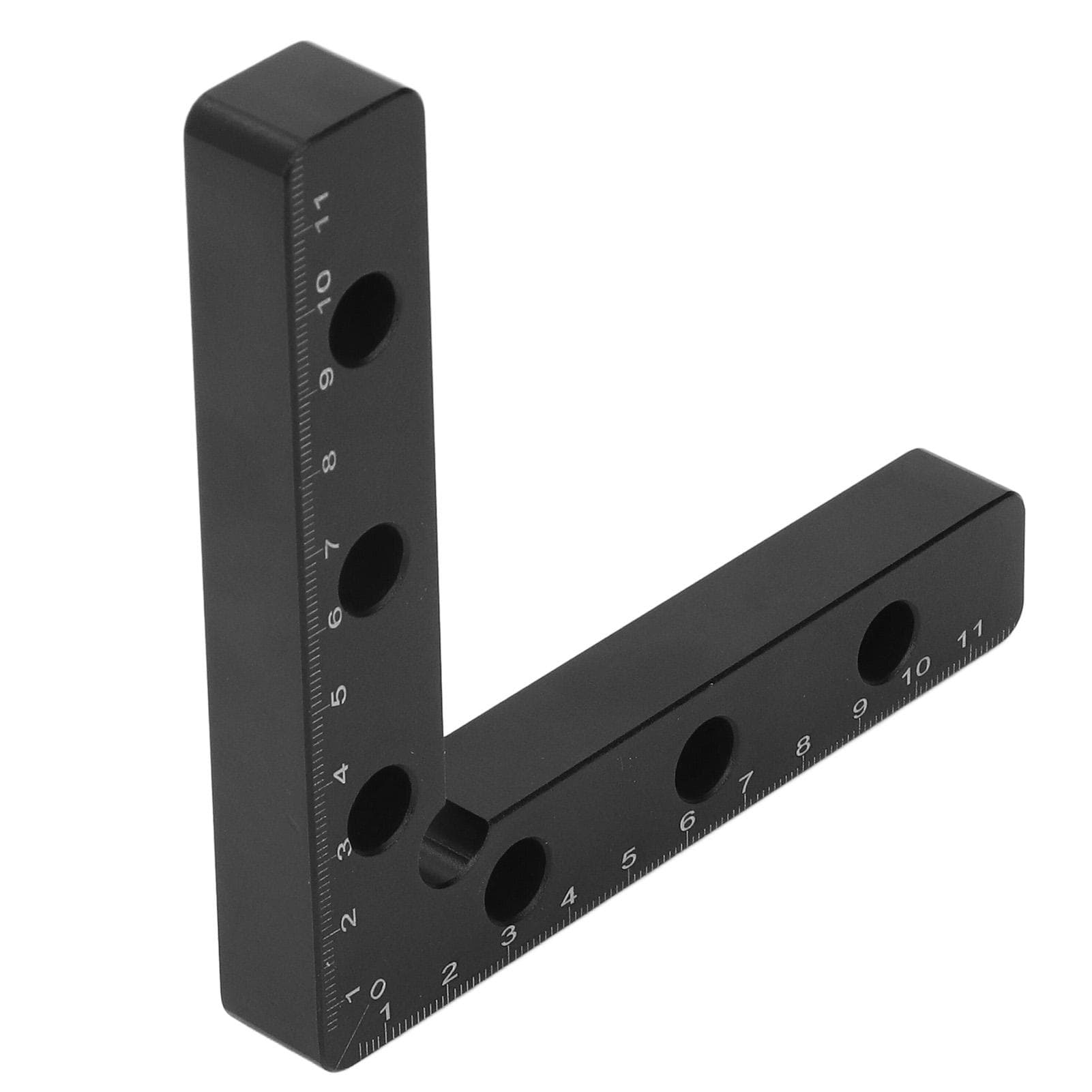 2Pcs Positioning Square 120mm 90 Degree Clamp Metric Scale Tool Set Kit for Woodworking