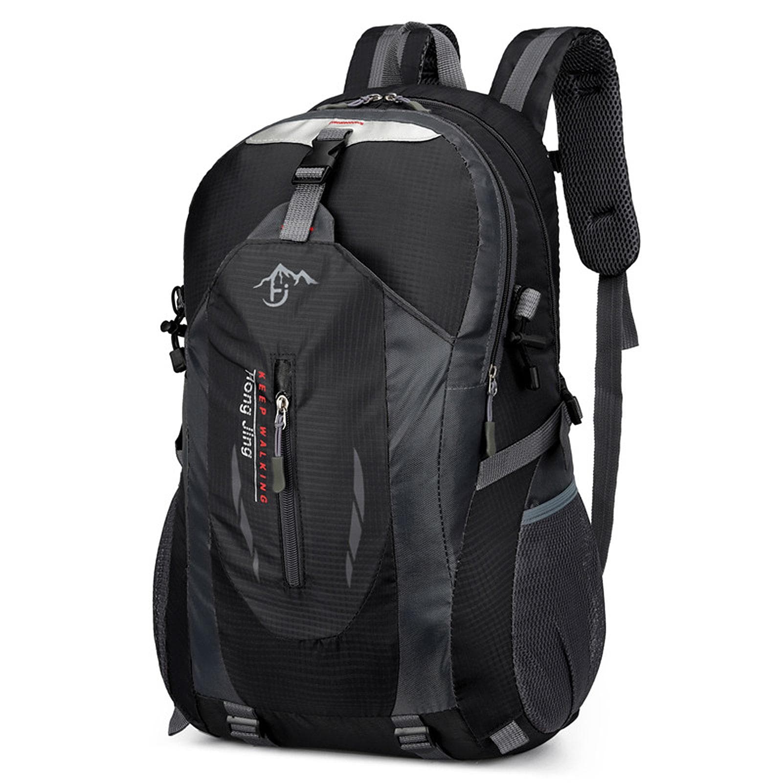 Hiking Backpack 40L Waterproof Lightweight Outdoor Hiking Trekking Daypack Travel Backpack for Men black