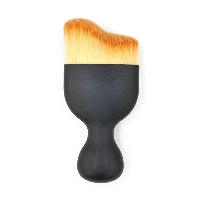 1Pcs Car Interior Gap Dust Removal Brush Air Outlet Cleaning Brush Short Plush Car Wash Brushes Cleaning Tools black
