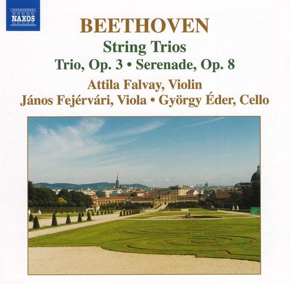 CD LUDWIG VAN BEETHOVEN - String Trios 8557895 Naxos 2006 Germany Classical Used