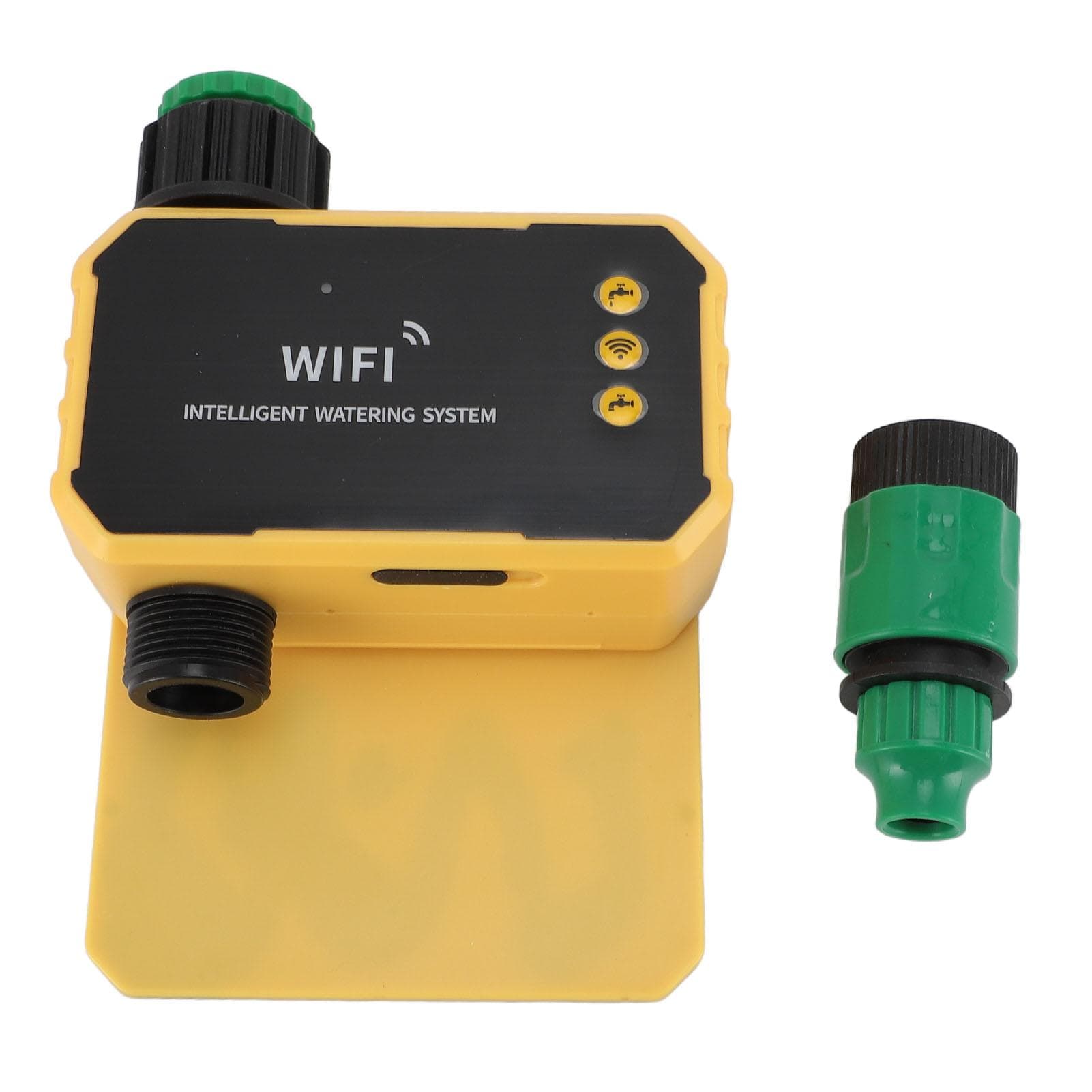 Garden Water Timer Solar WiFI Garden Water Sprinkler Schedules Automatic Watering Irrigation Timer
