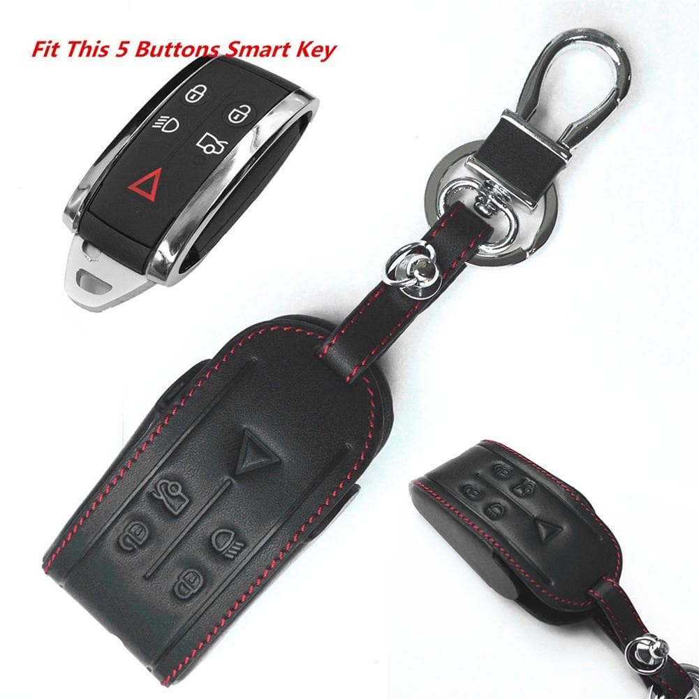 Car Key Case Cover Fob For JAGUAR XF XK XKR Key Chain