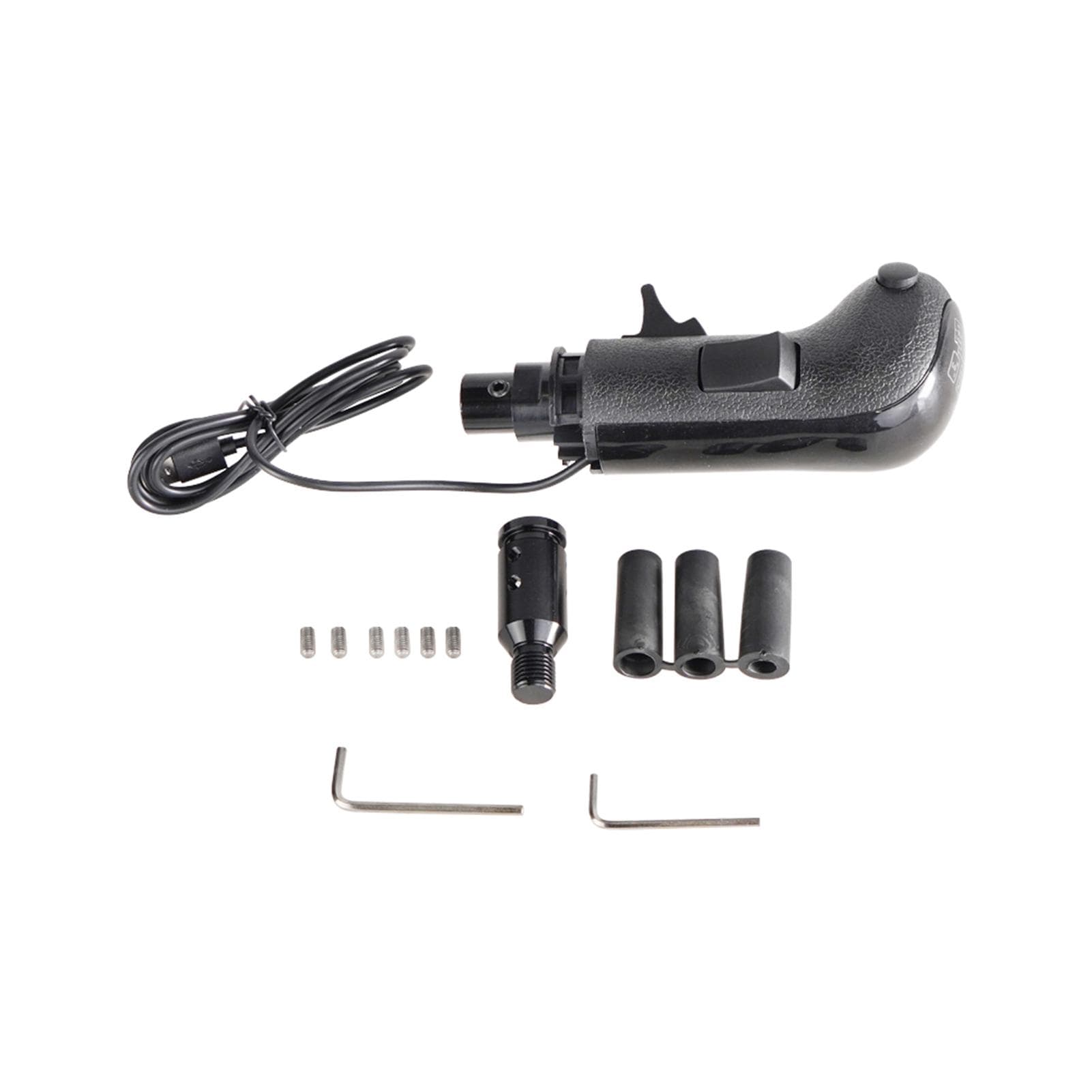 USB Truck Simulator Shifter,Gearshift Shifter Knob Replacement for Logitech G29 G27 G25 black