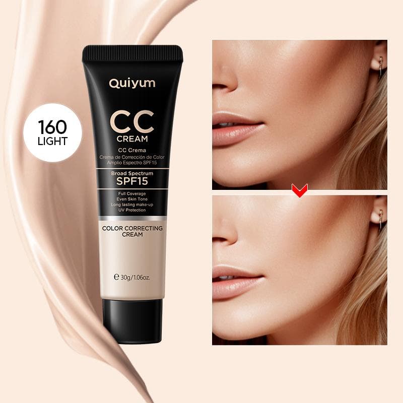 30ml 9 Colors CC Cream Concealer Liquid Foundation To Enhance The Color Hydration and Moisturizing Foundation Cosmetics 160-30g