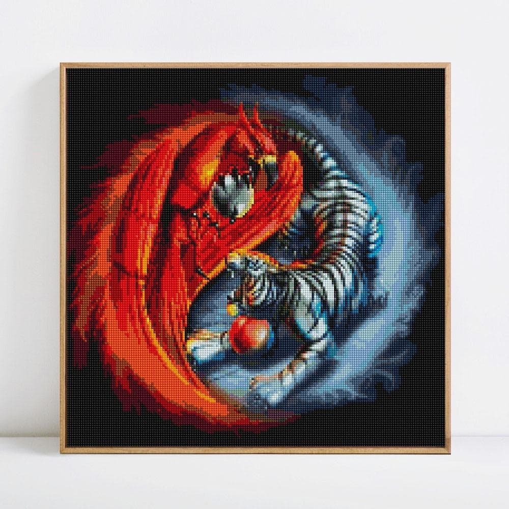 Diamond Embroidery Full Display Animals Diamond Mosaic Sale Tiger Pictures 30x30