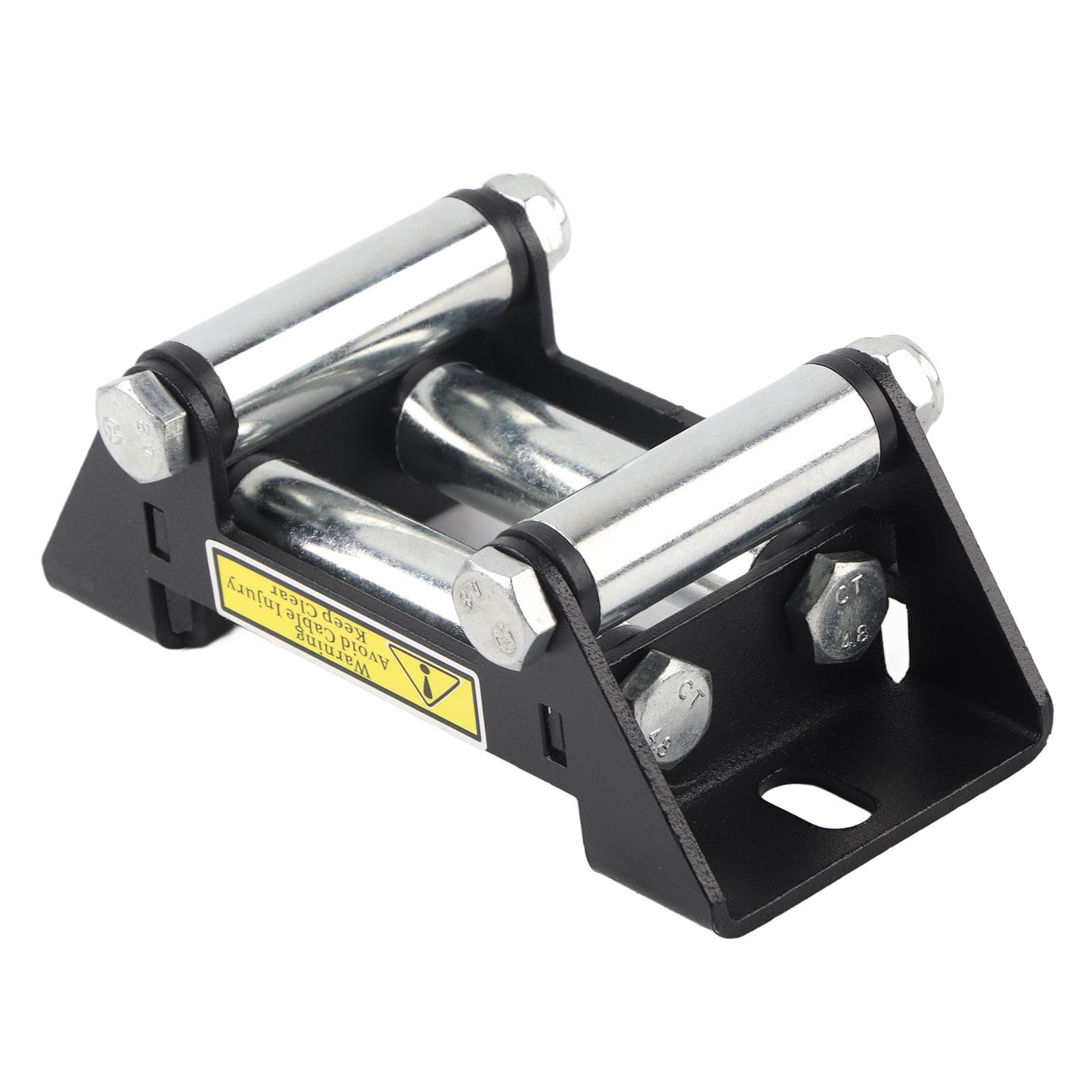 Side by Side Winch Cable Roller Fair Heavy Duty 125mm5in Hole Diatance Universal