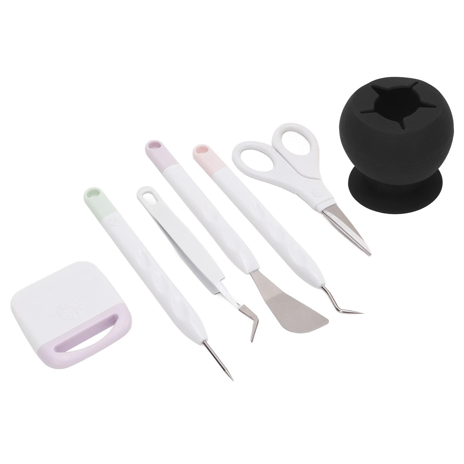 7PCS Vinyl Weeding Tools Set Craft Weeding Tools Set DIY Handcrafted Craft Tools for Paper Cutting black