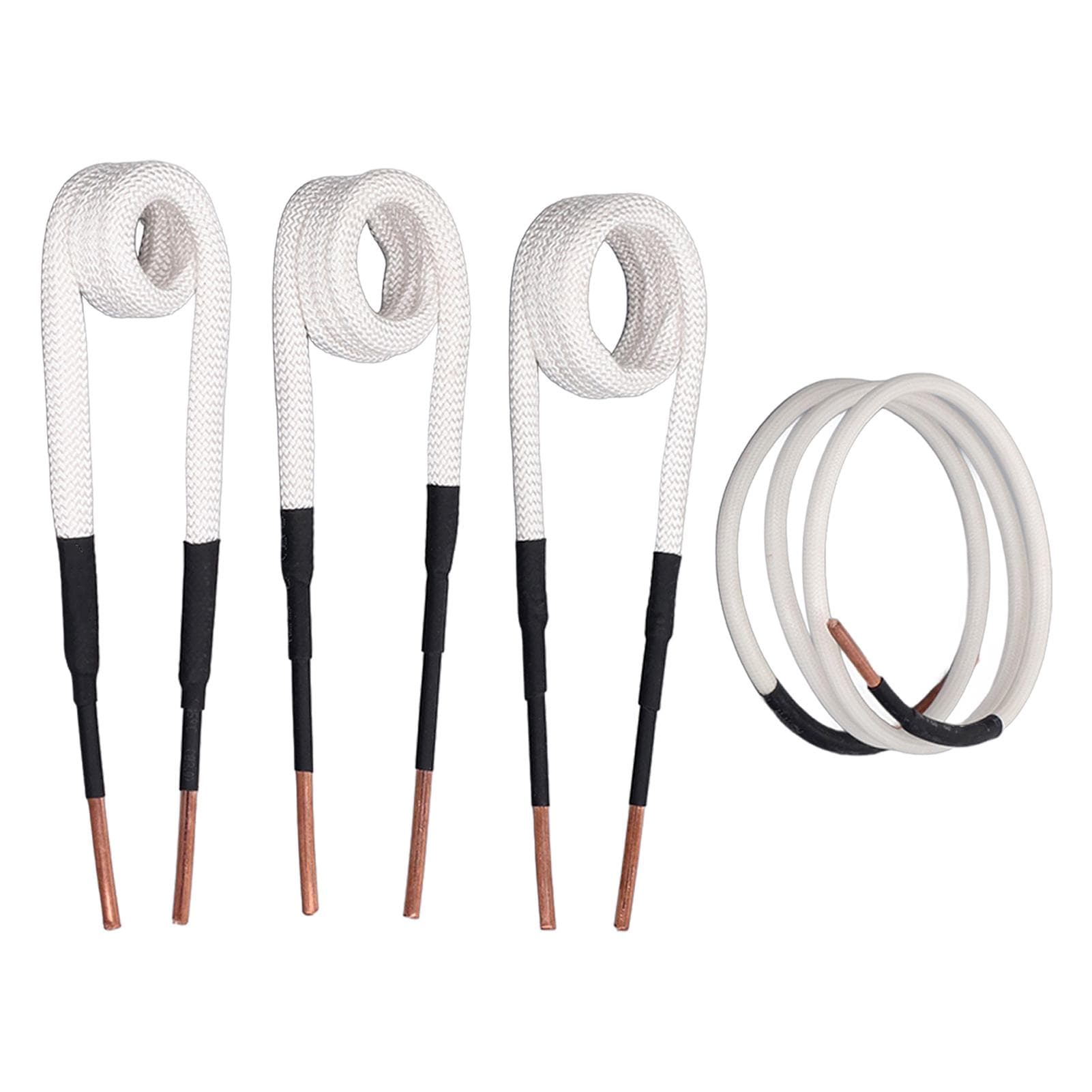 4PCS Induction Heater Coils 3.0mm Brass Core Electric Heat Induction Coil Kit for Nut and Bolt