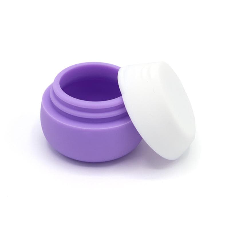 20ml Silicone Cosmetic Container Makeup Pot Cream Jars Travel Pill Box Portable Dispenser Cream Bottles Lotion Box Emulsion Jar