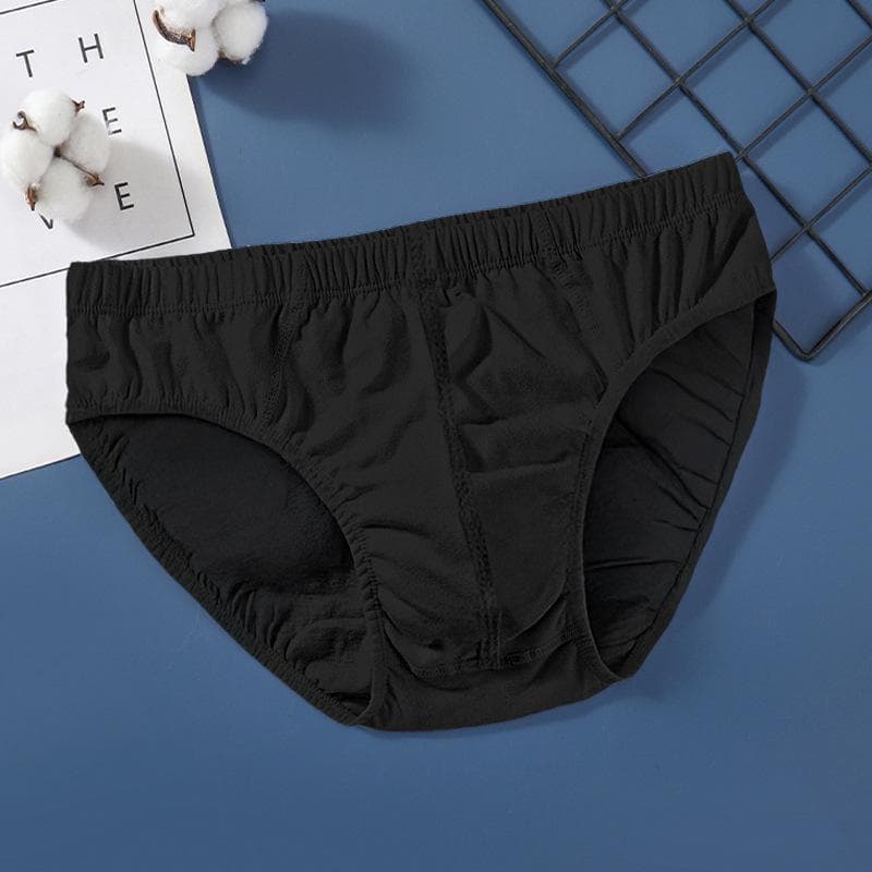 Men's Loose & Breathable 100% Cotton Underwear - Extra-Large Sizes for Young & Middle-Aged Men 2XL (120-145 kg)