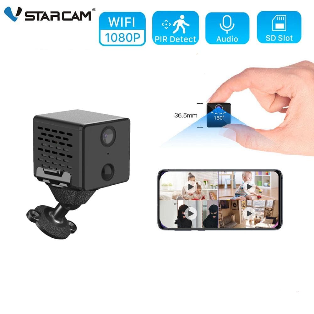 Vstarcam Mini Camera Security Camera Wireless Indoor 1080P HD WiFi Cameras Home Video Security Motion Detection Audio Monitor 3MP Camera