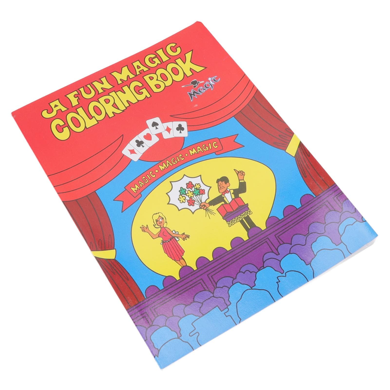 Coloring Book Cartoon Design Easy To Use Book Tricks Props Magician Props for Performances