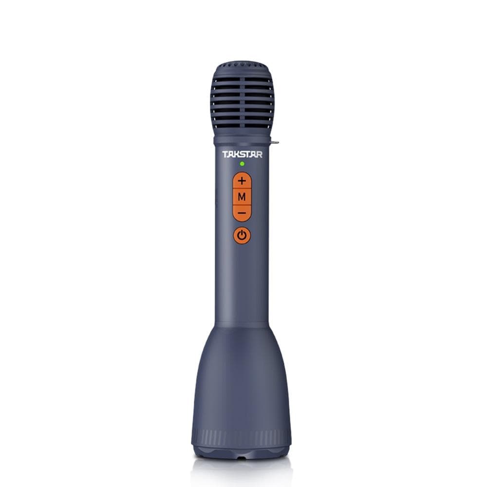 TAKSTAR DA10S Handheld Speech Microphone 2600mAh Rechargeable Mic 7-Mode & 5-Level Volume grey/blue
