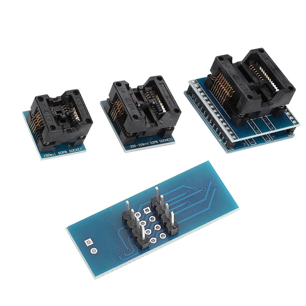 9 Piece Programmer Adapters Sockets Kit for TL866CS TL866A EZP2010 IC Extractor