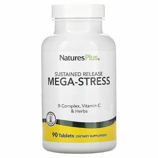 Nature's Plus-Mega-Stress Complex, 90 Tablets