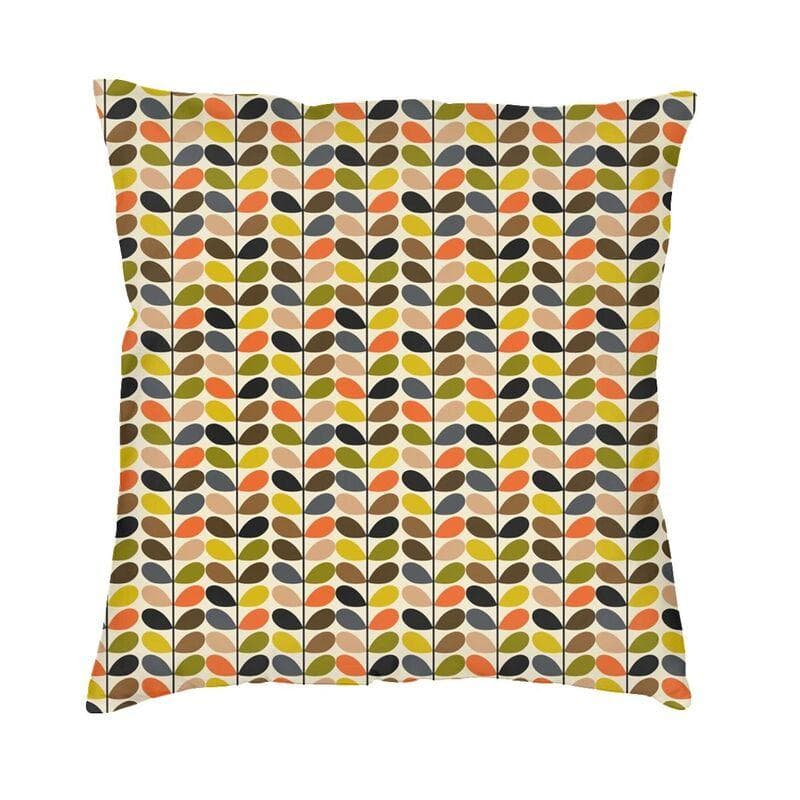 Luxury Orla Kiely Cushion Cover Soft Scandinavian Floral Throw Pillow Case Decoration Pillowcase 40x40cm 16x16in