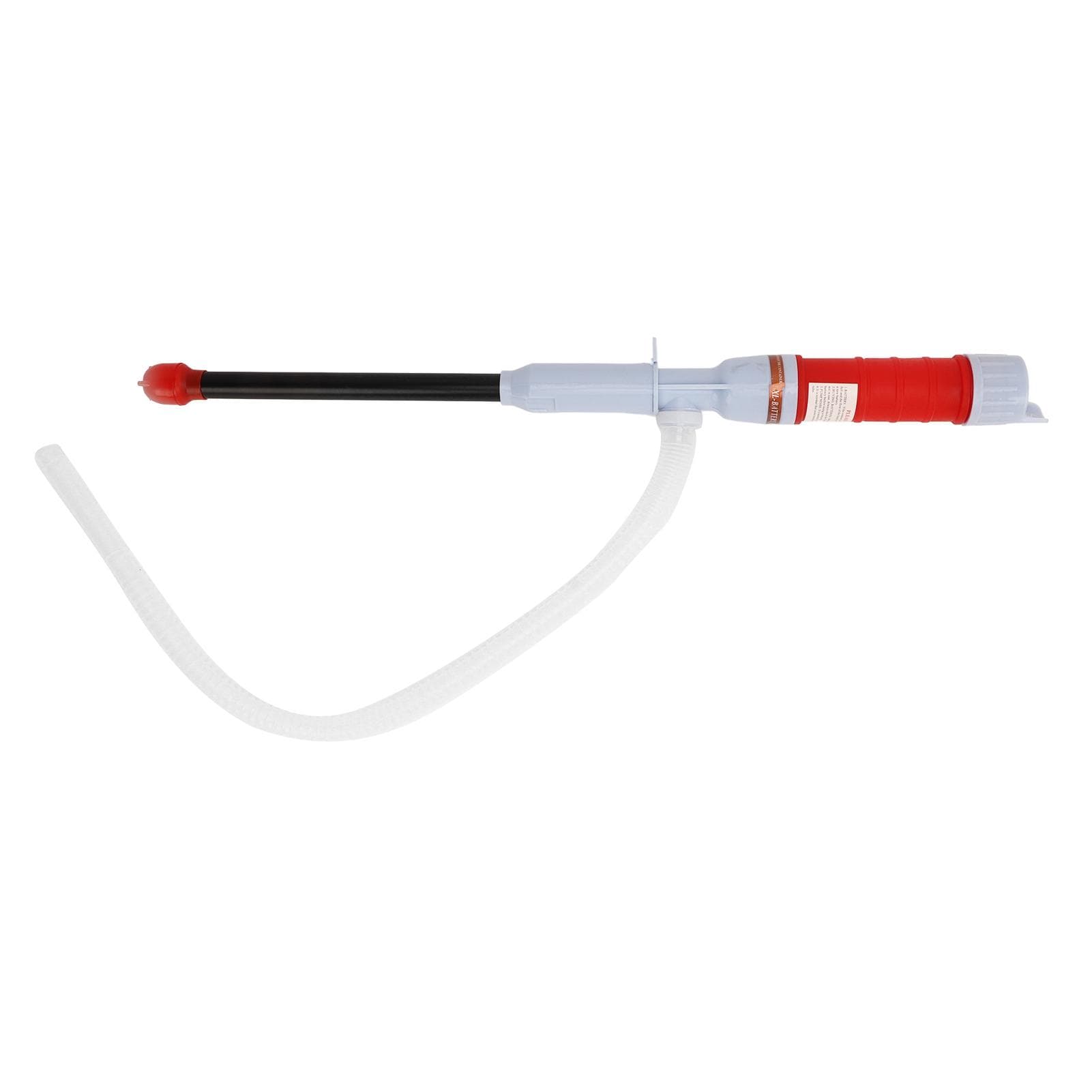 Portable Electric Pump Battery Power Siphon Liquid Oil Transfer Pump for Automotive Tractor Boat red