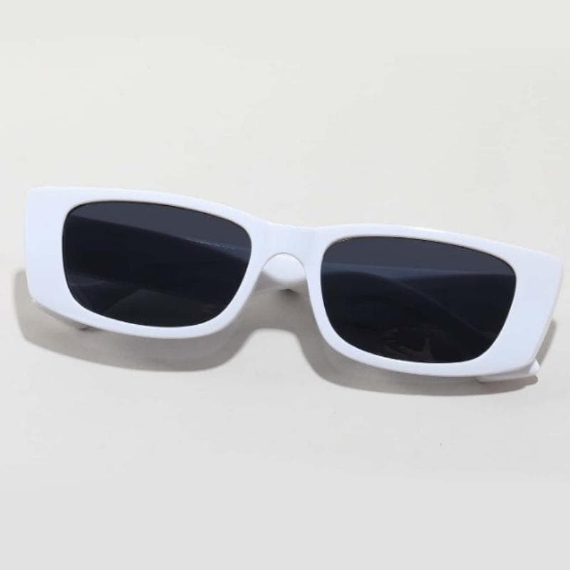 Unisex Rectangular Sunglasses Fashionable UV Protection for Family Outings Travel Sports Holiday Wear