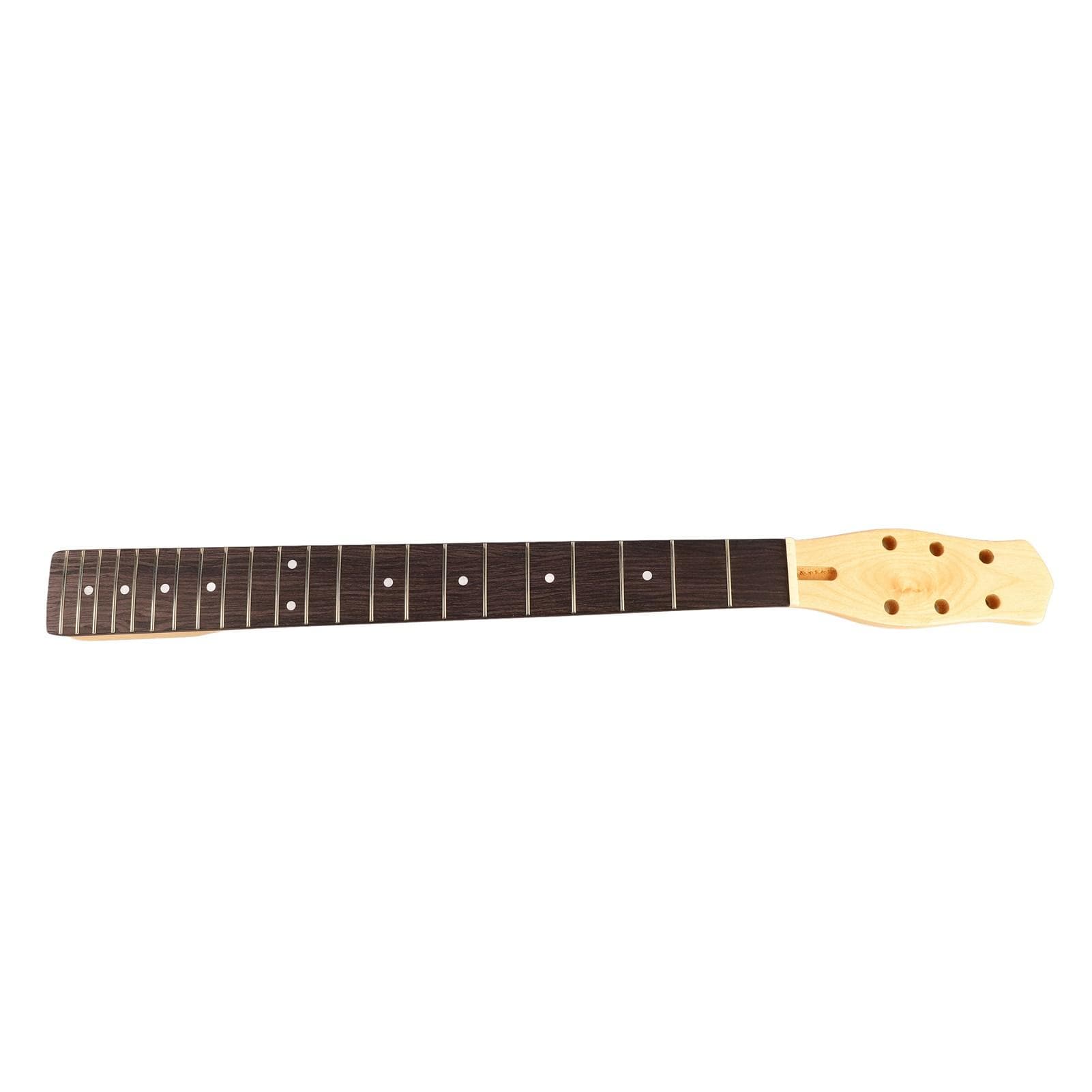 Guitar Maple Wood Neck Rosewood Fingerboard 22 Frets Electric Guitar Fretboard Replacement