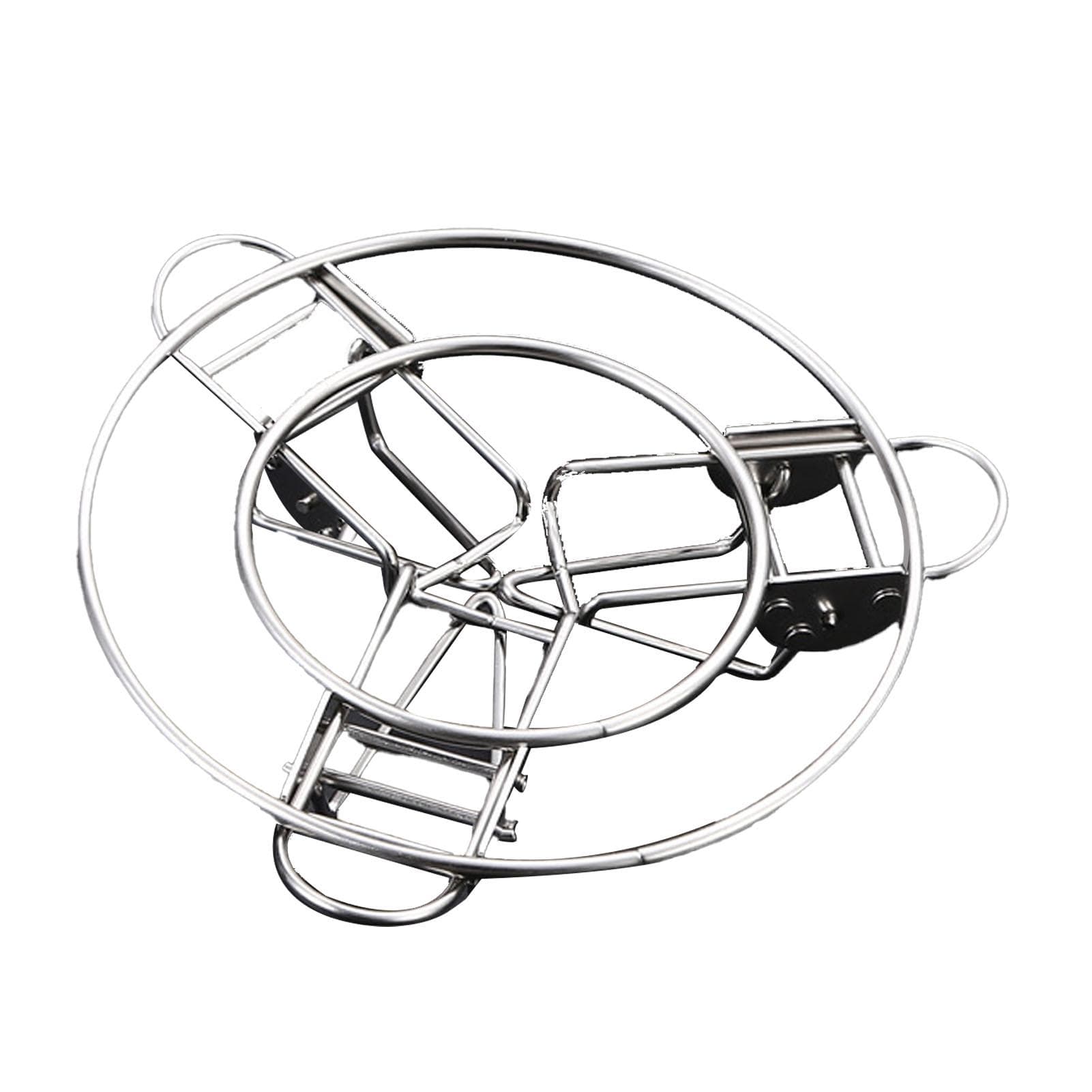 Steaming Rack Stainless Steel Multi Function Cooking Steam Rack Foldable Waterproof Heat Insulating