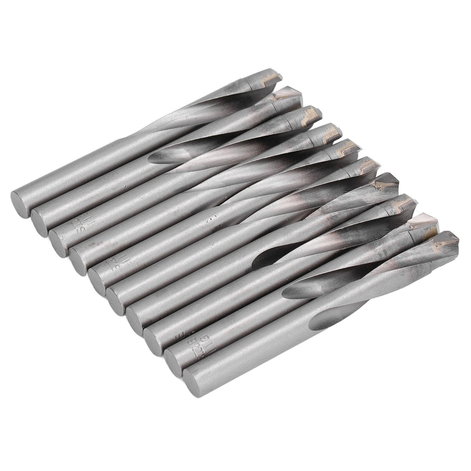 10Pcs Straight Shank Twist Drill Tungsten Steel Engraving Milling Cutter CNC Router Bit 11mm