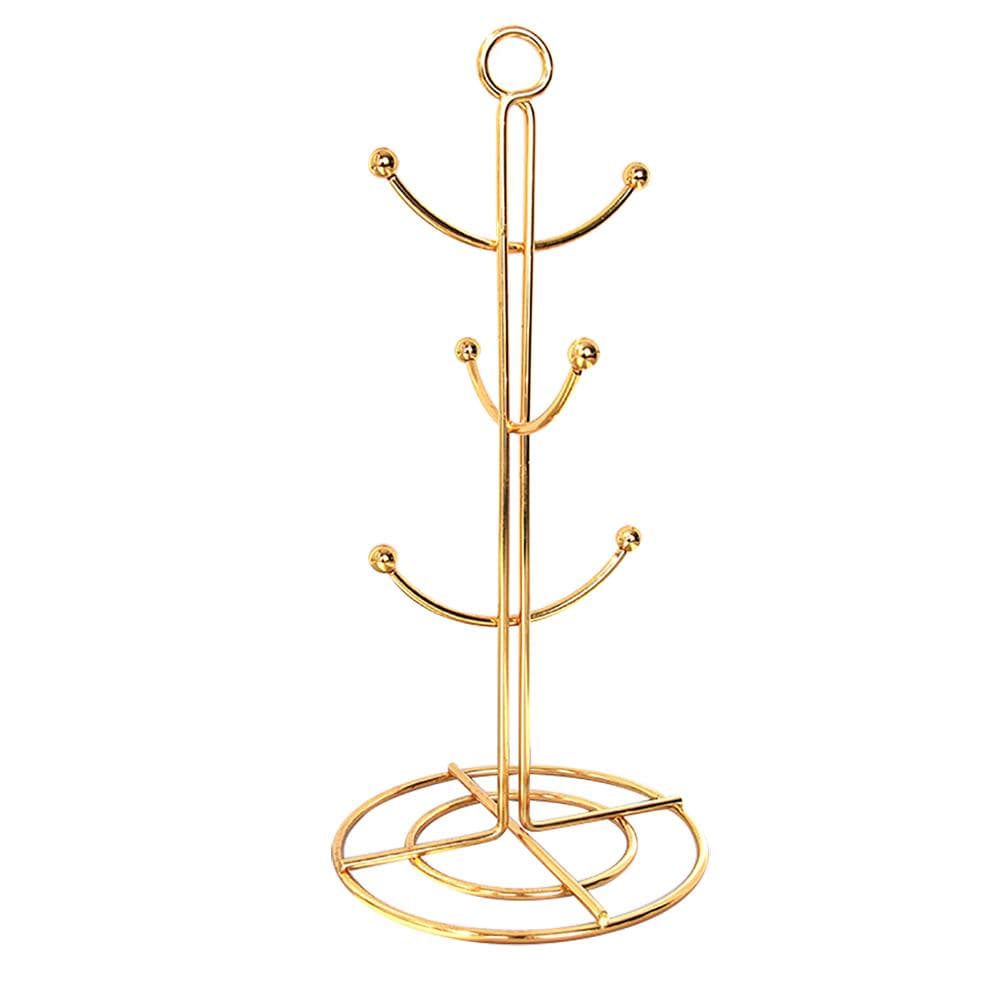 Cup Mug Hanger Iron Stand Holder Cup Storage Rack Home Kitchen Decor