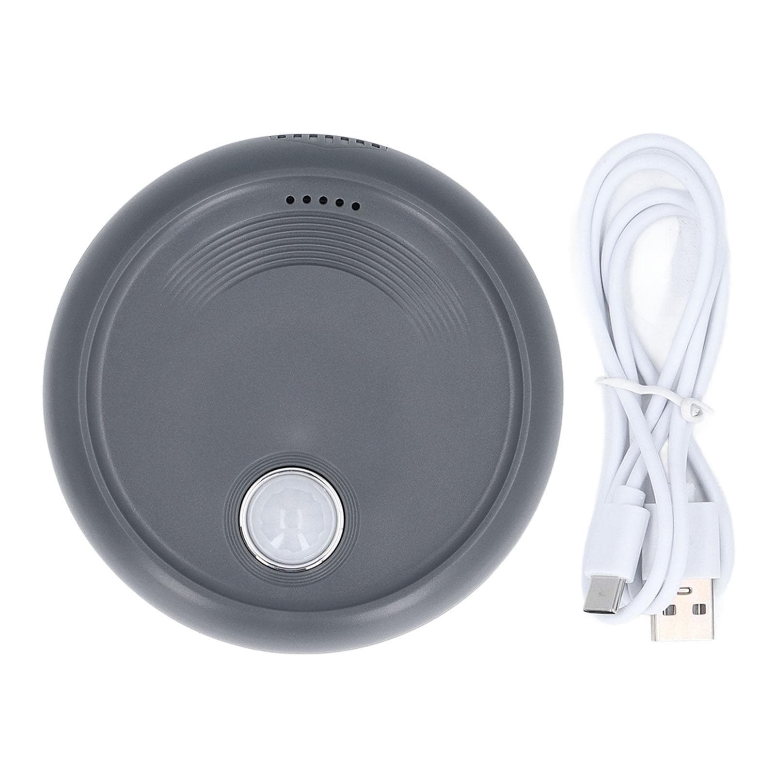 Litter Box Deodorizer Dust Free Smart Sensing USB Charging Pet Odor Purifier for Pet Mat Shoe gray