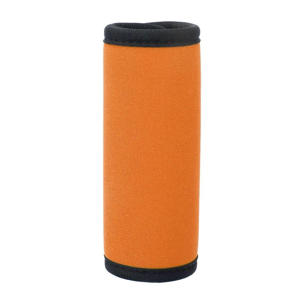 Neoprene Soft Luggage Box Car Door Handle Cover Wrap Grips Suitcase Travel Tags(Orange)