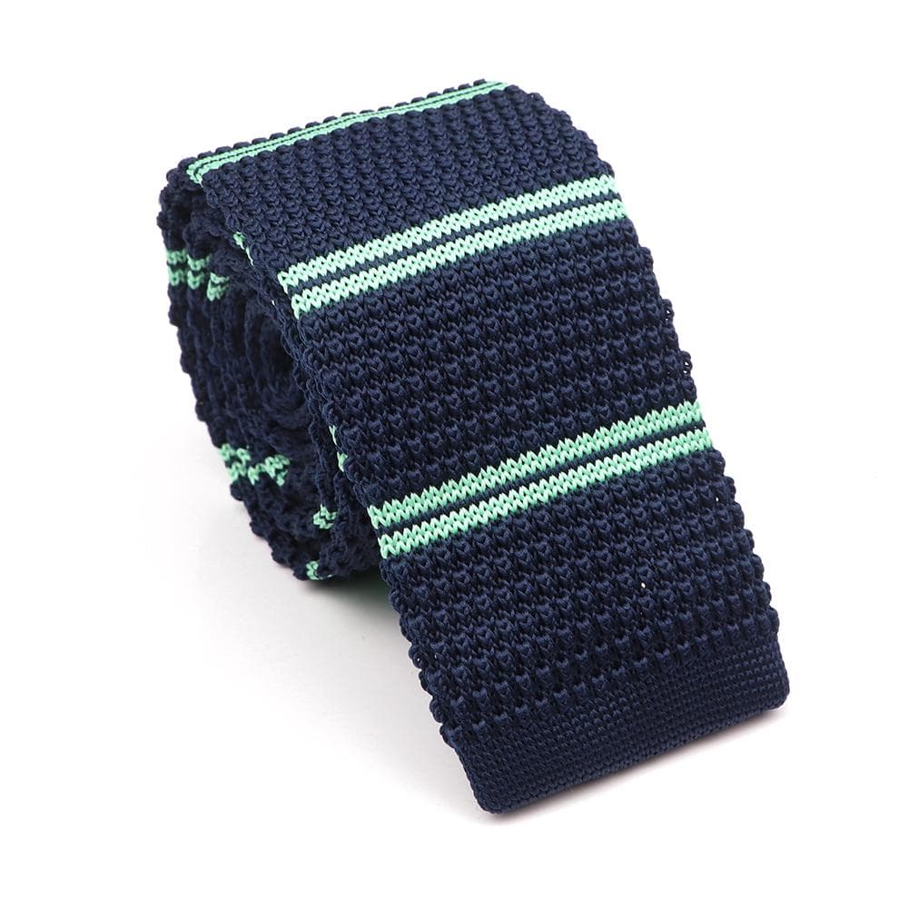 Men's, Solid Color, Knitted Tie, Leisure, Slim Neckties, Wedding, Business,