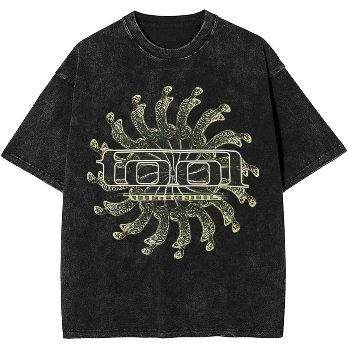 Men Women Rock Tool Band Lateralus Heavy Metal Music Vintage Washed T Shirt Merch Cotton Top Clothes Oversized M