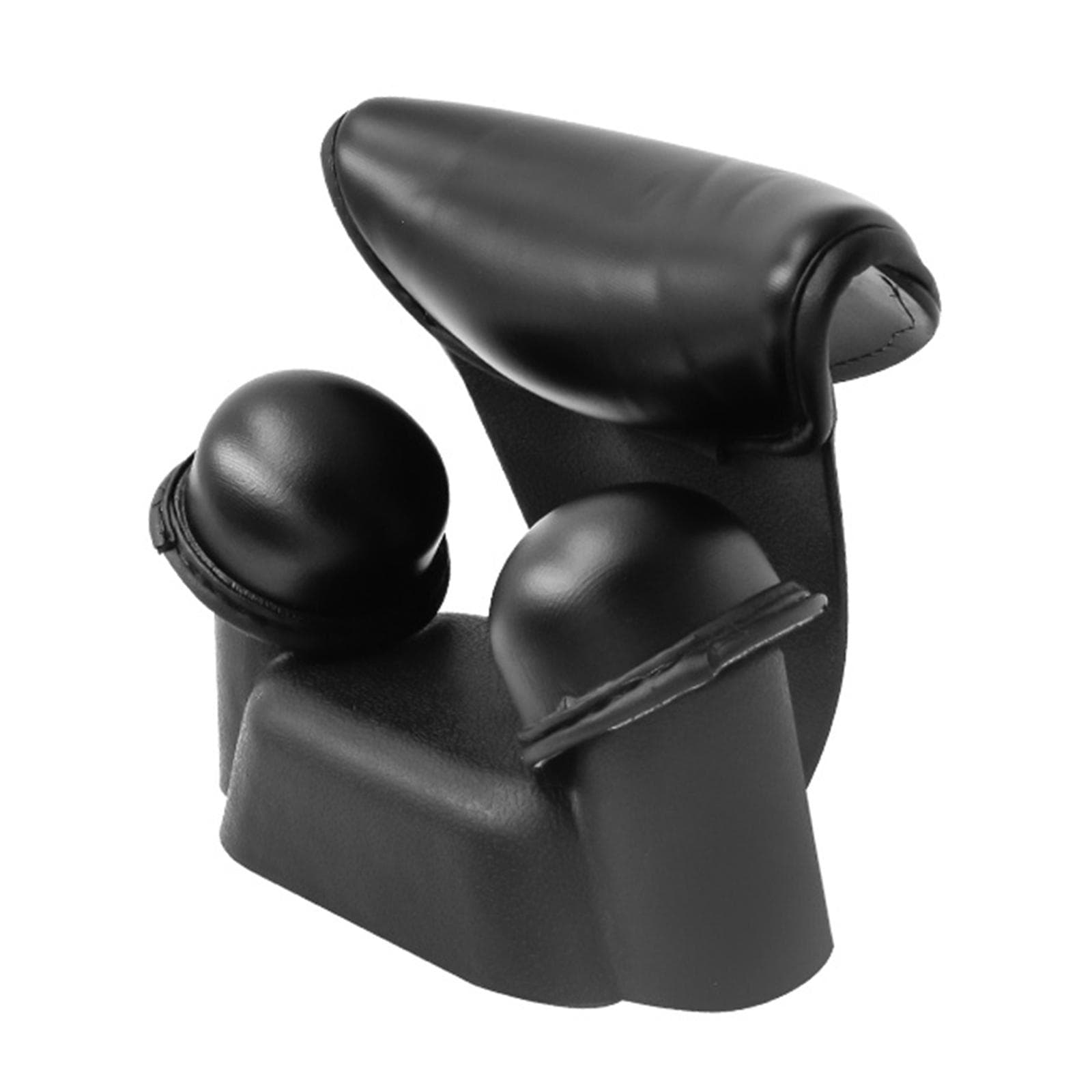 Silicone Neck Support Pillow Shampoo Bowl Neck Rest Cushion Hair Washing Pillow for Salon Barber black