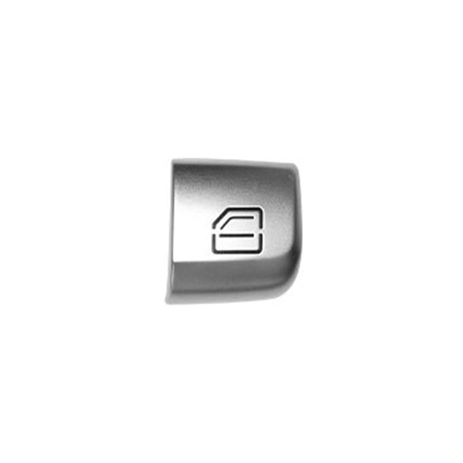 Window Switch Button Covers Replacement For Mercedes Benz C GLC Class W205 W213 2015-2023,W253 GLC rear right 4 silver