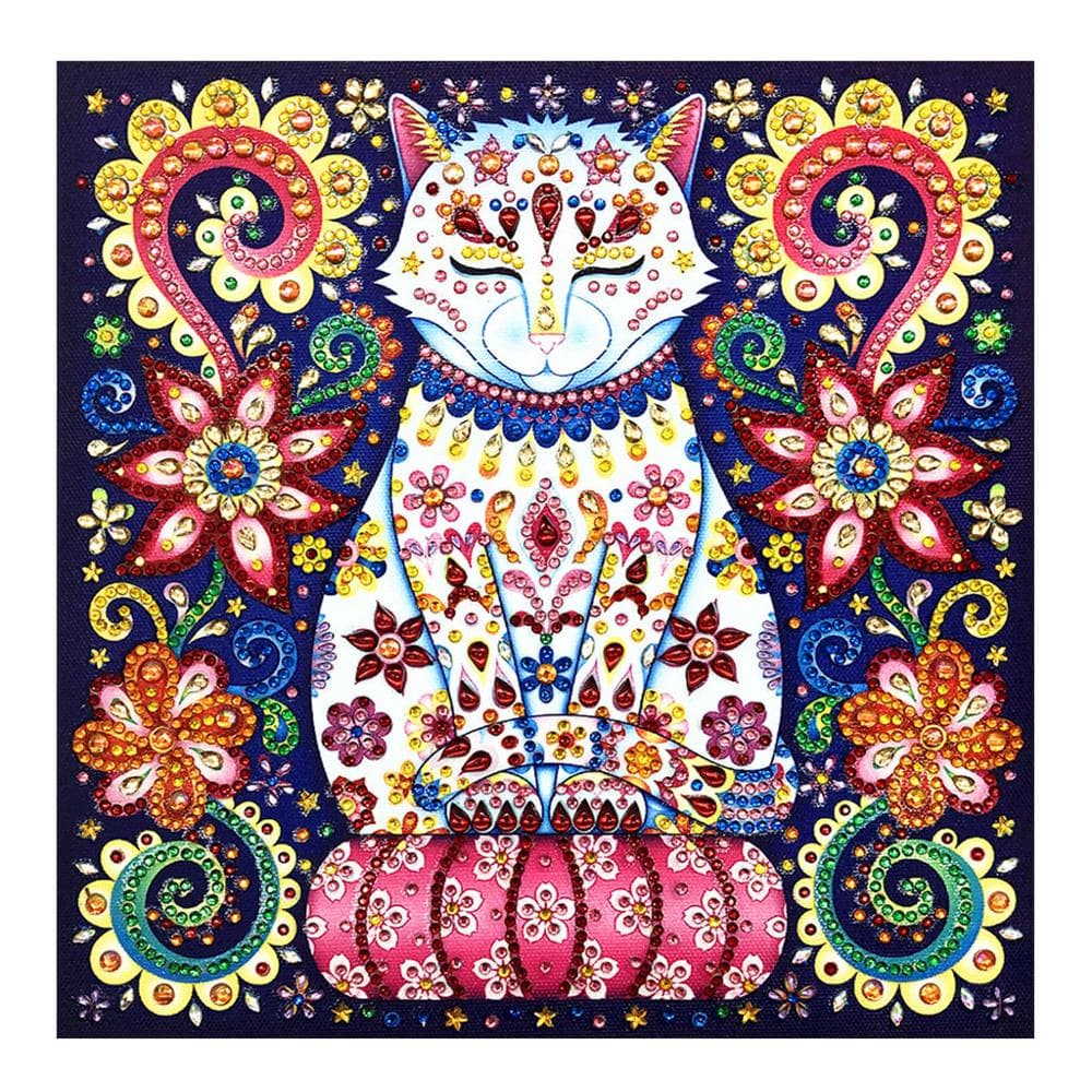 Diamond Embroidery Flower Tree Diamond Painting Rhinestone Crystal Home Decoration 30X30CM
