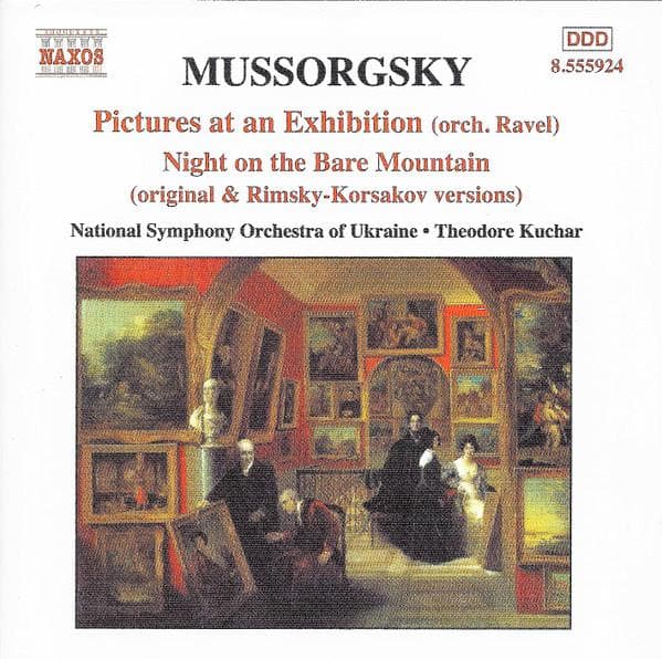 CD MUSSORGSKY, M.P. - PICT. AT AXHIBITION 8555924 Naxos 2003 Europe Classical Used