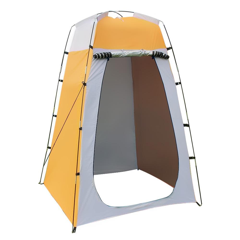 Camping Tent For Shower 6FT Privacy Changing Room For Camping Biking Toilet Shower Beach yellow