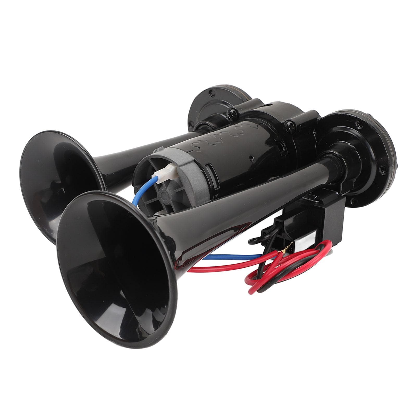 DC24V 130dB Dual Trumpet Horn Loud Sound Sturdy Easy Installation Dual Trumpet Air Horn for Truck