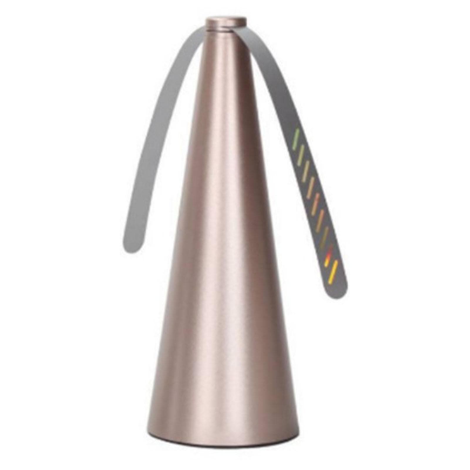 Automatic Fly Repellent Fan Fly Fan for Outside Inside Table Use Restaurant Barbeque Events Gold