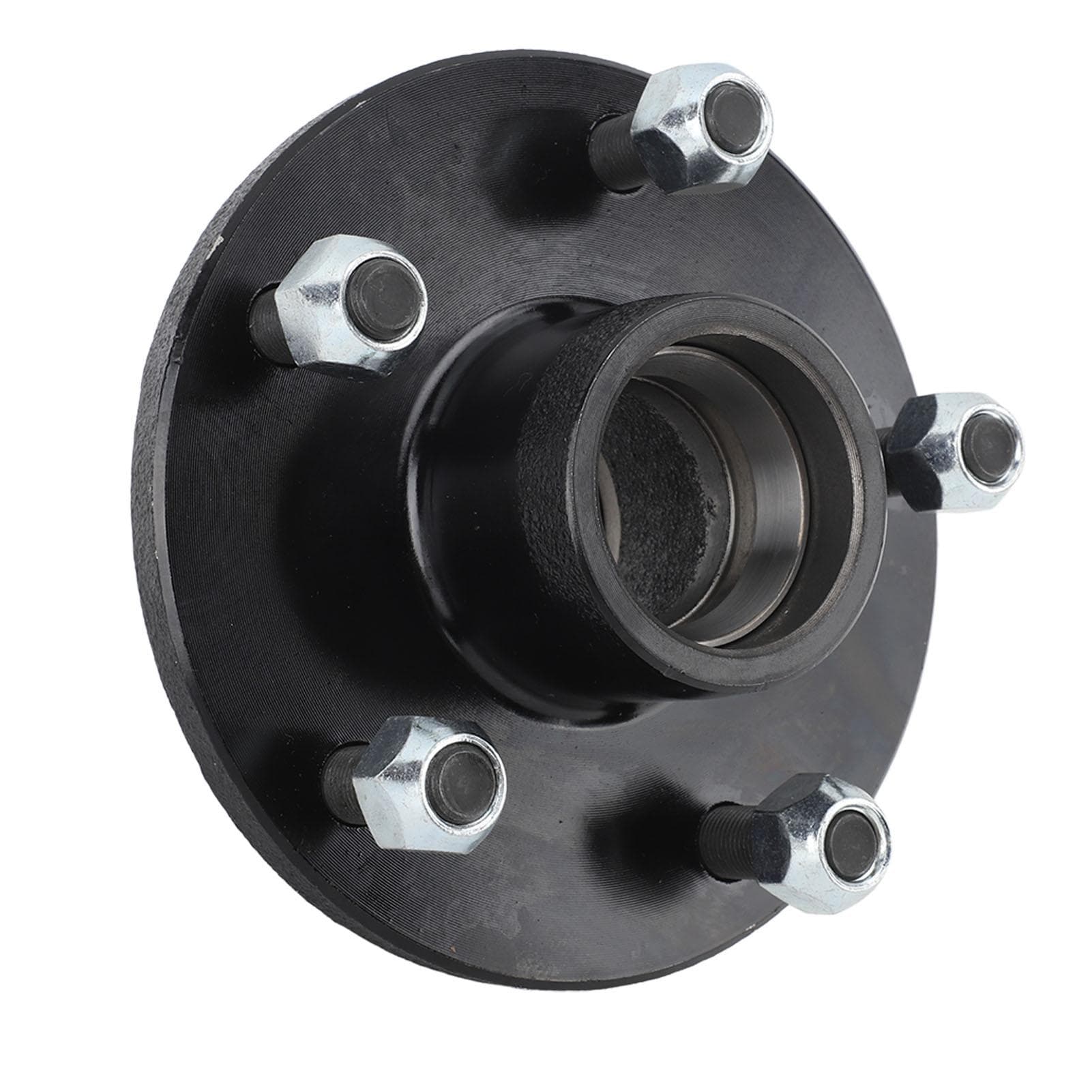 5 Lugs Trailer Idler Hub Kit with Grease Seals Caps and Rubber Plug for 3500 Lbs Axles