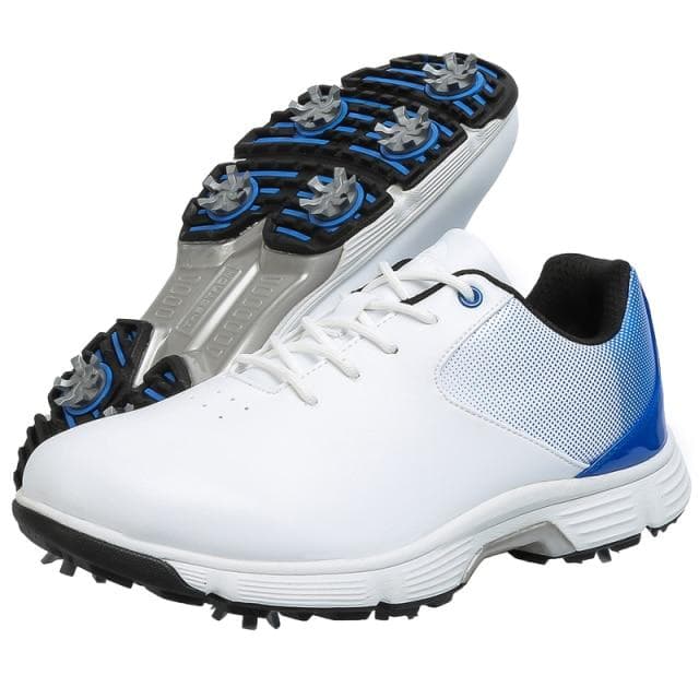New Men Waterproof Golf Shoes Spikes Golfing Sneakes For Men Outdoor Quality Golf Sneakers Anti Slip Walking Footwear Male 10.5