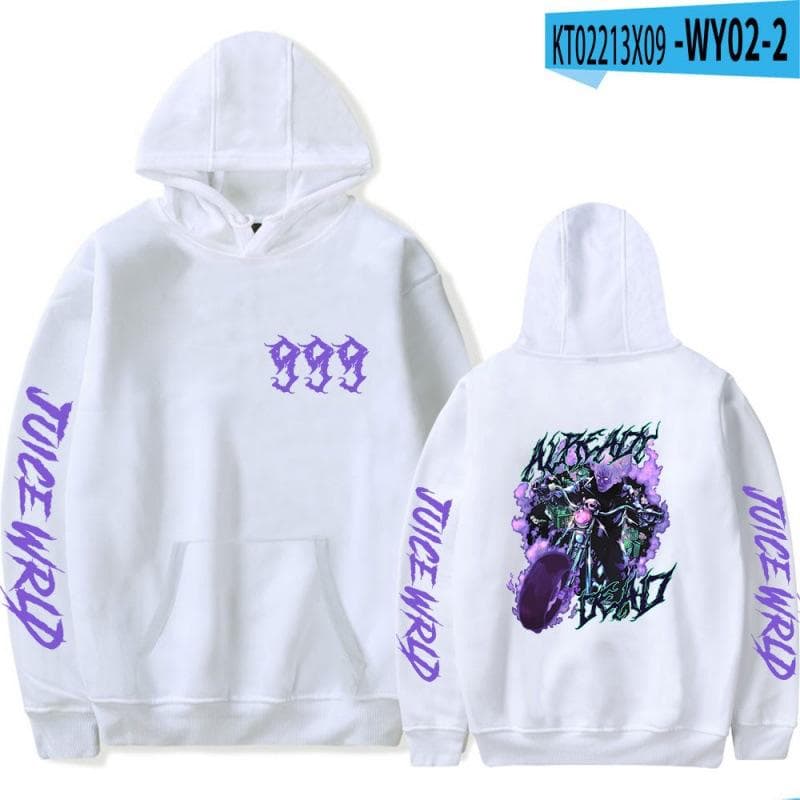 Black Hoodies Juice WRLD Men Women Sweatshirts M