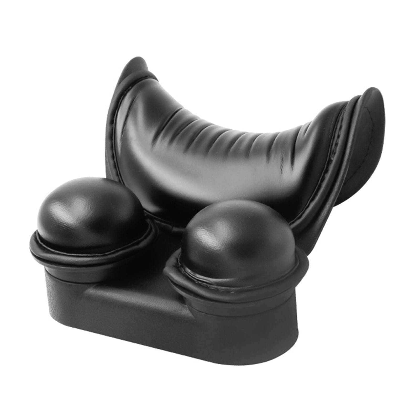 Shampoo Bowl Neck Rest Cushion Silicone Neck Support Pillow Hair Washing Pillow for Salon Home Wash black