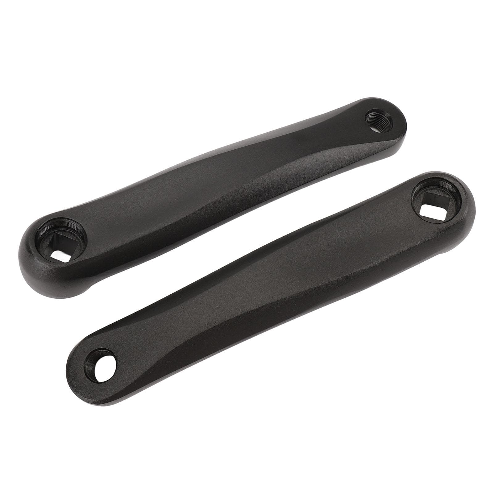 2Pcs Bike Crank Arm 170mm Aluminum Alloy High Strength Versatile Rhombus Hole Electric Bike Crank