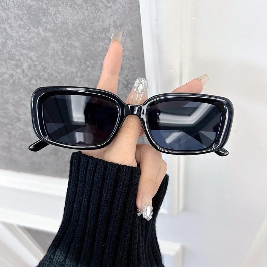 Classic Square Sunglasses Retro Stylish Glasses for Women Men Casual Minimalist Fashion Unisex Other