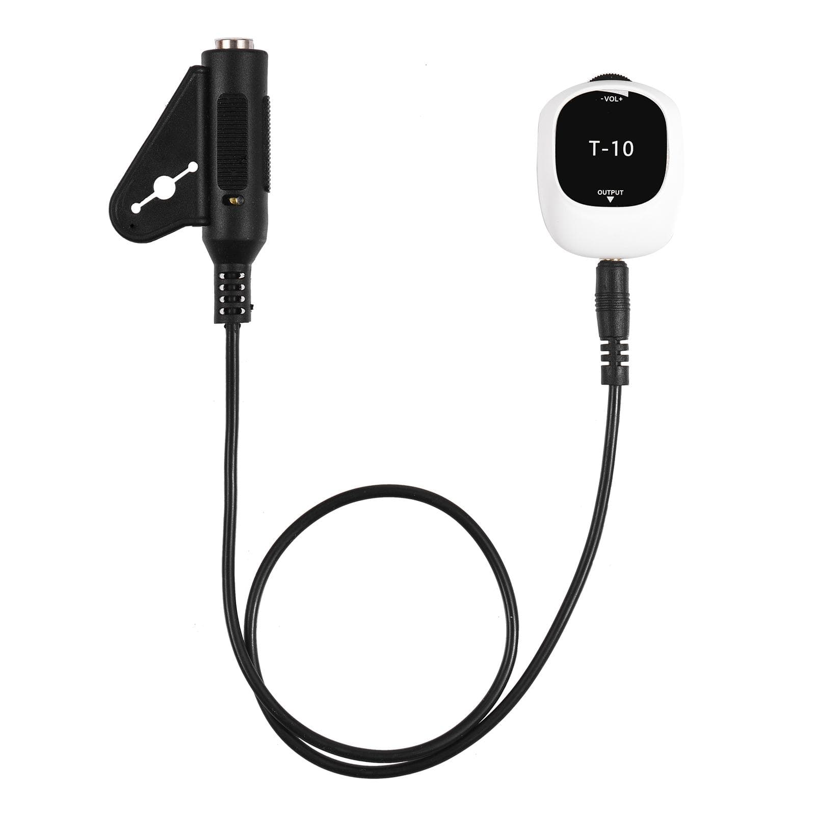 Piezo Pickup Universal No Drilling Self-adhesive Pick-up 6.5mm Audio Interface for Speaker, T-10-01