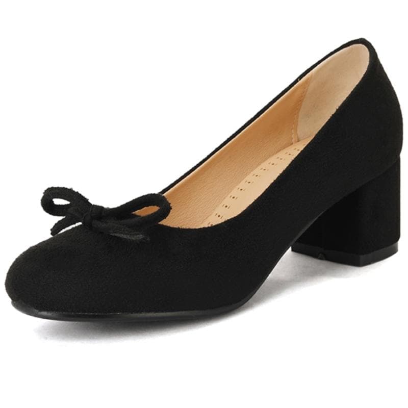 Fashion Block Medium Heels Women Pumps Shoes Spring Elegant Blue Red Pink Green Heeled Party Wedding Shoes Female Large Size 50 39