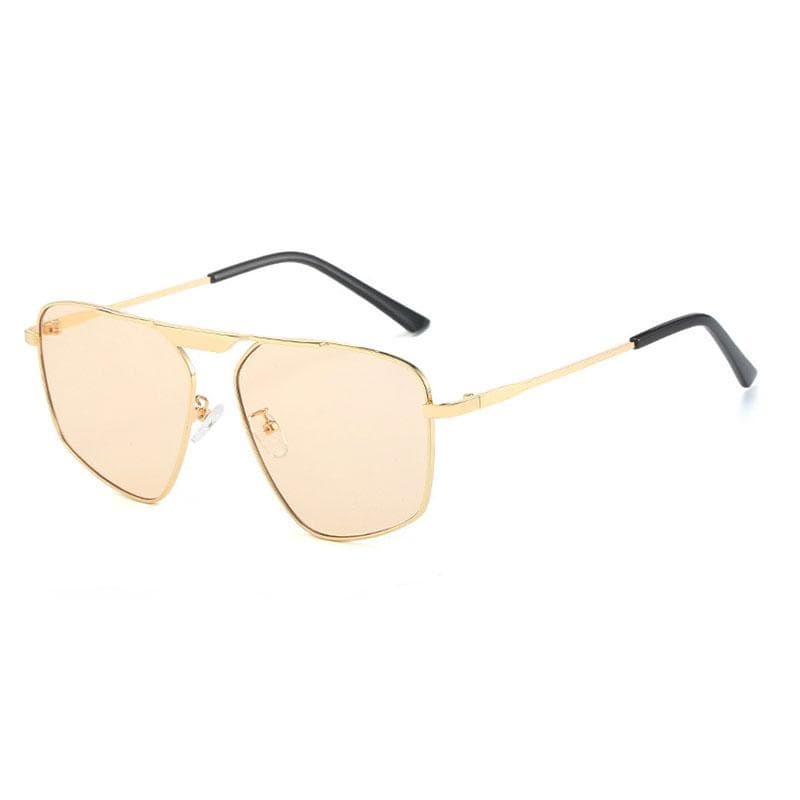 New Pilot Sunglasses Vintage Metal Frame Fashion Designer Black Sun Glasses for Women Men Outdoor