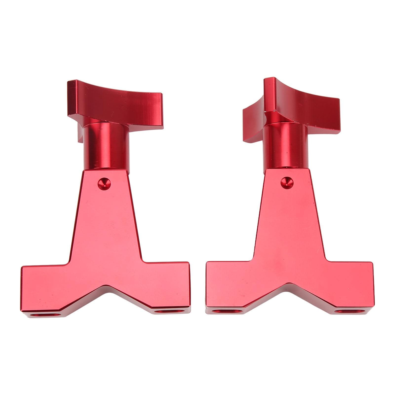 High Lift Jack Tube Mount 1in to 2.5in Metal Universal Jack Adjustable Tube Mount for SUV RZR Red red