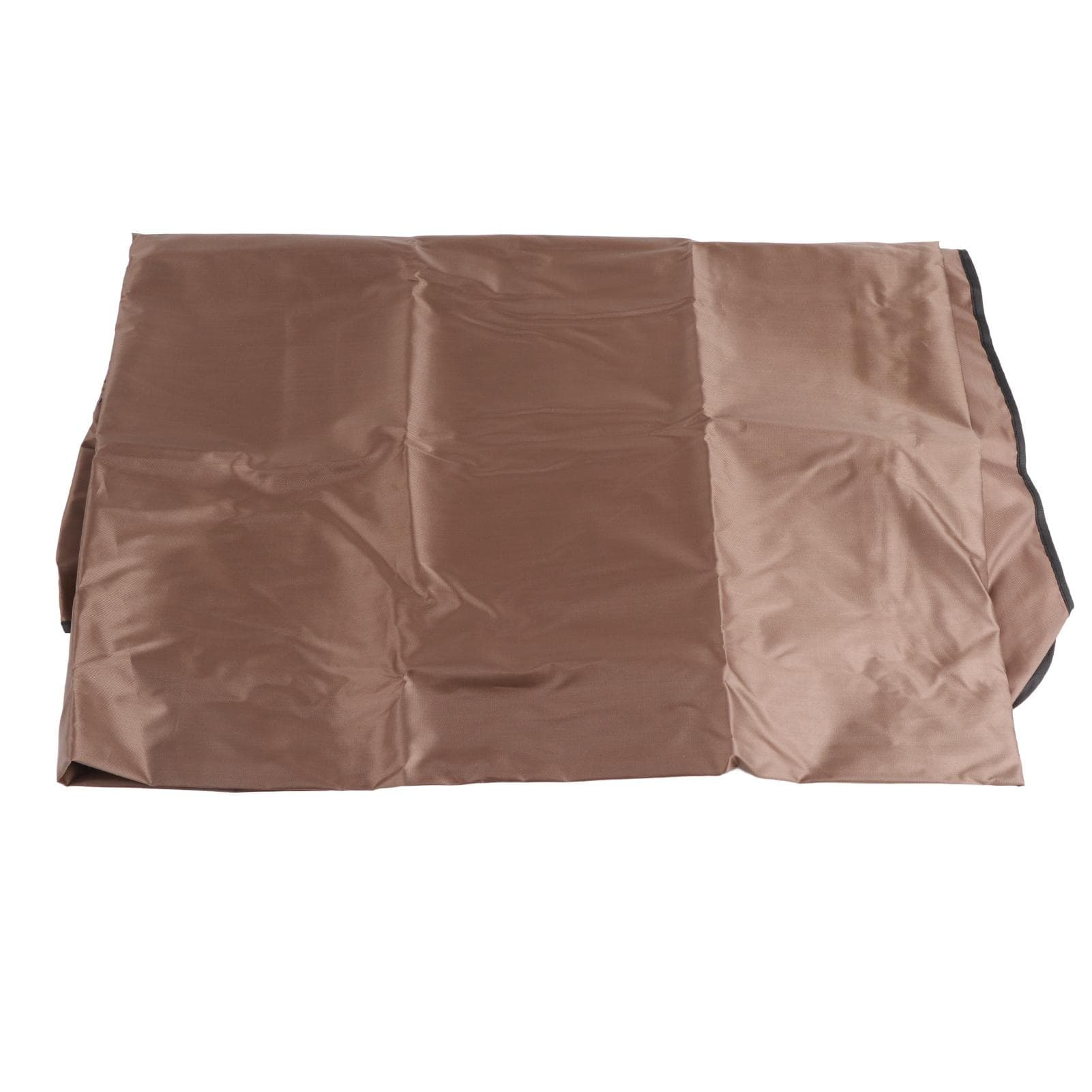 Outdoor Swing Canopy Silver Coated Oxford Cloth Waterproof Swing Chair Top Cover for Garden Sun coffee