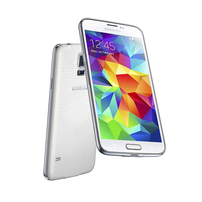 Refurbished Samsung Original Samsung Galaxy S5 G900F 4G 16MP 2GB RAM 16GB ROM Fingerprint Mobile Phone With Single SIM simple set white