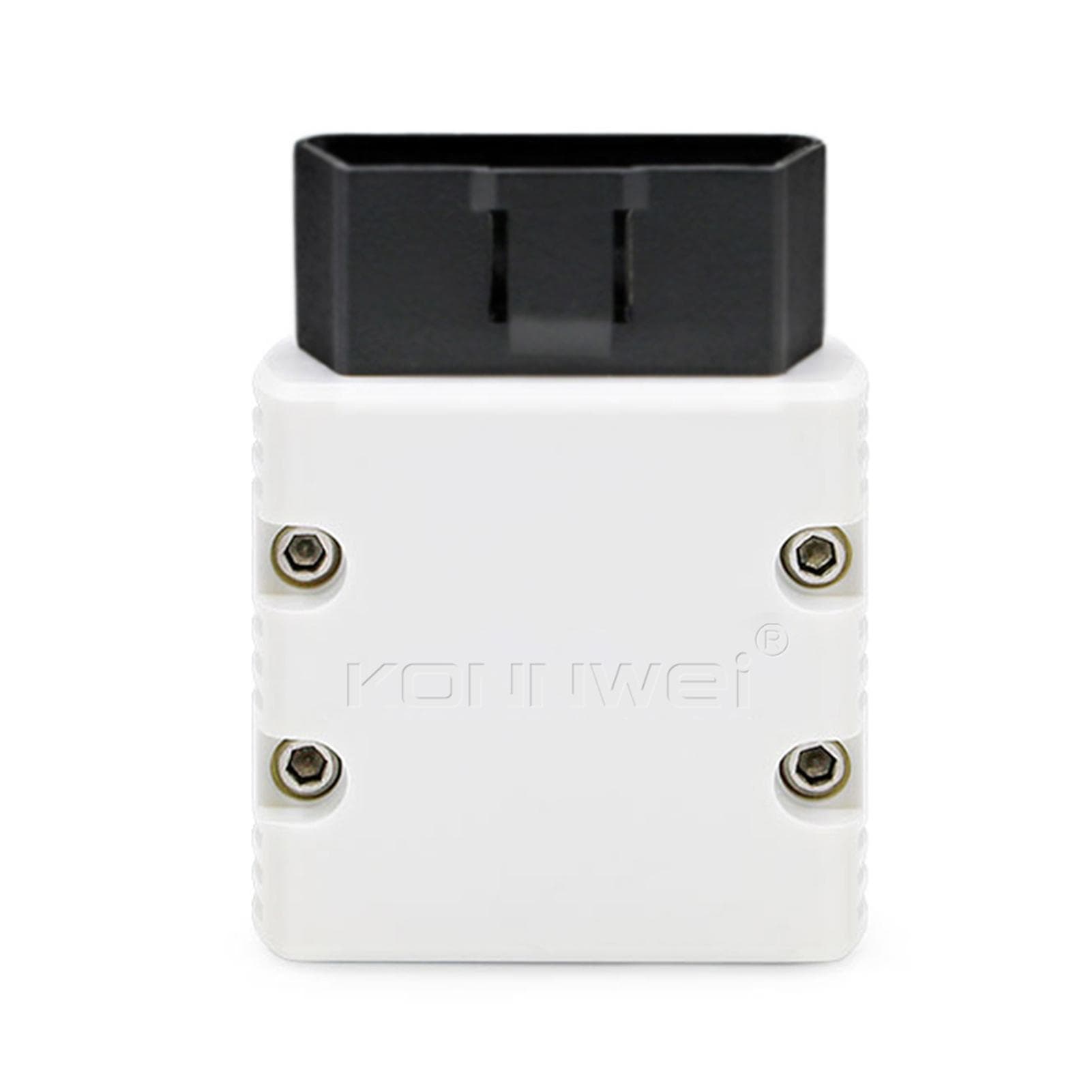 KONNWEI KW902 Mini BT 4.0 Wireless OBD-II Car Auto Diagnostic Scan Tools Car Detector Tester Scanner for IOS Android System white
